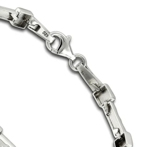 SilberDream Armband Square 925 Sterling Silber 19cm Silberarmband SDA475J