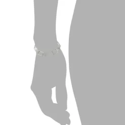 SilberDream Armband Square 925 Sterling Vollsilber 20cm SDA411