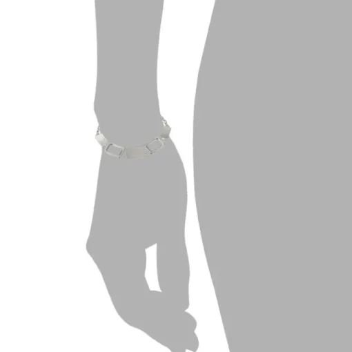 SilberDream Armband Square 925 Sterling Vollsilber 20cm SDA411