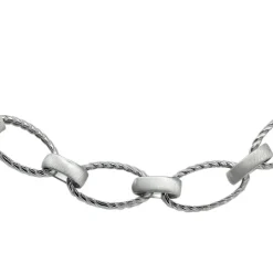 SilberDream Armband Style 925 Silber glanz matt 19cm SDA4803M