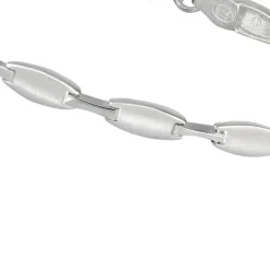 SilberDream Armband Style matt/glänzend 925 Sterling Silber 19cm SDA429