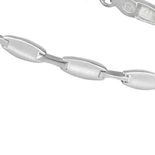 SilberDream Armband Style matt/glänzend 925 Sterling Silber 19cm SDA429