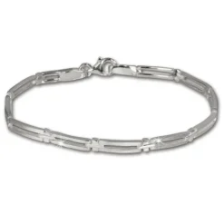 SilberDream Armband Trendy 925 Silber 19cm Silberarmband SDA407