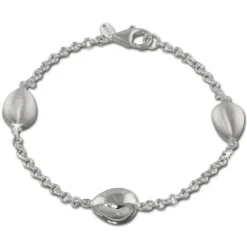 SilberDream Armband Tropfen 925 Sterling Silber 19cm Damen SDA416