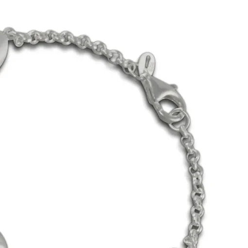 SilberDream Armband Tropfen 925 Sterling Silber 19cm Damen SDA416