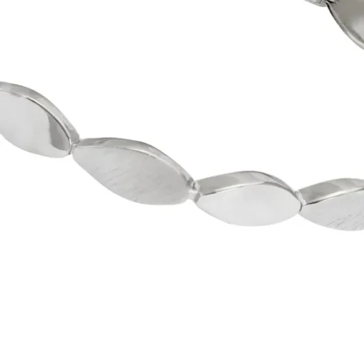 SilberDream Armband Tropfen 925 Silber glanz matt 19cm SDA4793J