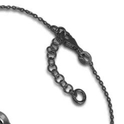 SilberDream Armband verschlungen 925 Silber geschwärzt Damen 18-21cm SDA1138S