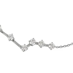 SilberDream Armband Zirkonia weiß 18,5cm - 21,5cm 925er Silber Damen SDA5308W