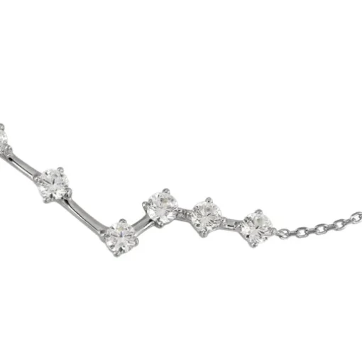 SilberDream Armband Zirkonia weiß 18,5cm - 21,5cm 925er Silber Damen SDA5308W