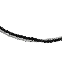 SilberDream Bicolor Armband gedreht geschwärzt und 925 Silber Damen SDA2169S