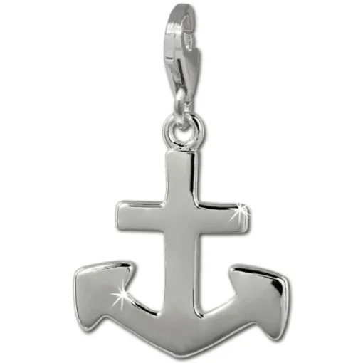 SilberDream Charm Anker 925 Sterling Silber Armband Anhänger FC3146