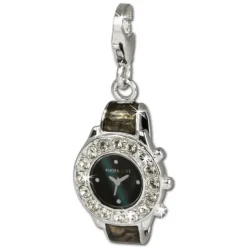 SilberDream Charm Armbanduhr Zirkonia 925er Armband Anhänger FC657