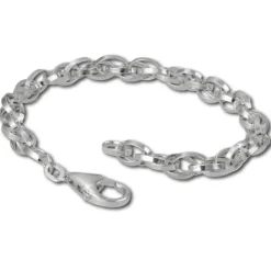 SilberDream Charm Armband Doppelanker 19cm 925 Sterling Silber FC0502