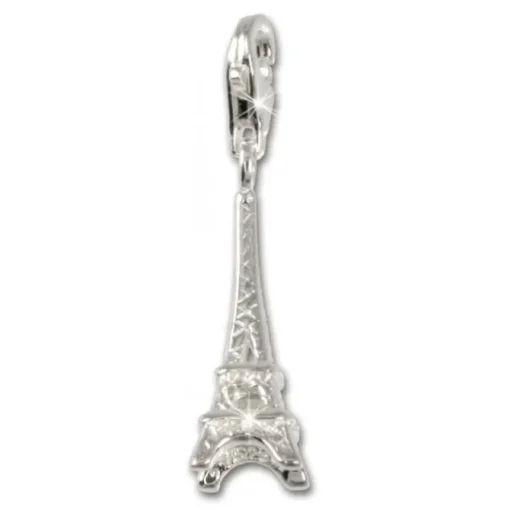 SilberDream Charm Eiffelturm 925 Silber Armband Anhänger FC3003
