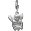 SilberDream Charm Engel mit Herz 925 Silber Armband Anhänger FC734W