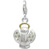 SilberDream Charm Engel vergoldet 925 Silber Armband Anhänger FC813Y