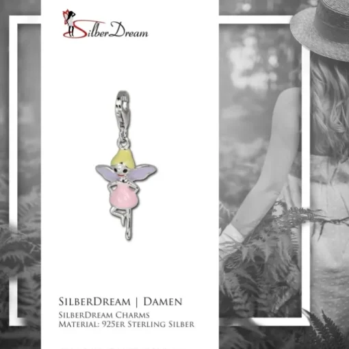 SilberDream Charm Fee 925 Sterling Silber Armband Anhänger FC639