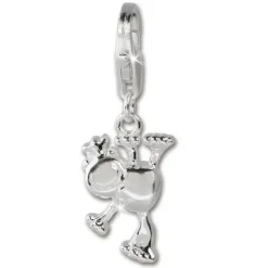 SilberDream Charm Froschkönig Armband Anhänger 925 Silber FC3133