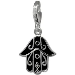 SilberDream Charm Indische Hand 925 Silber Armband Anhänger FC736S