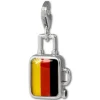 SilberDream Charm Koffer Deutschland 925er Armband Anhänger FC881F