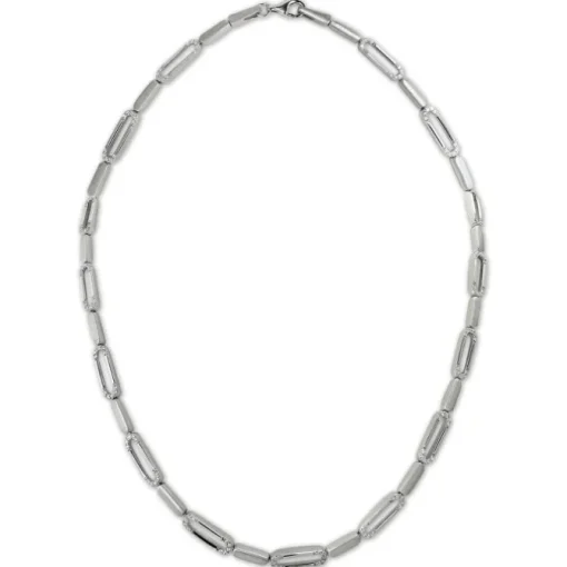 SilberDream Collier Dream Zirkonia weiß 925er Silber 45cm Kette SDK4810W
