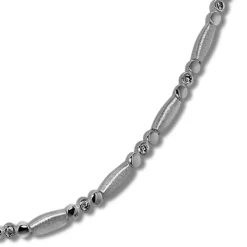SilberDream Collier Elegant Zirkonia weiß 925er Silber 45cm Halskette SDK458W
