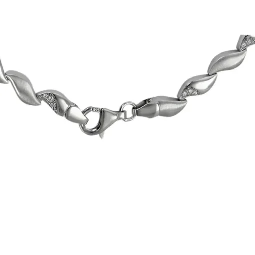 SilberDream Collier Glamour Zirkonia weiß 925er Silber 44,5cm Kette SDK4808W