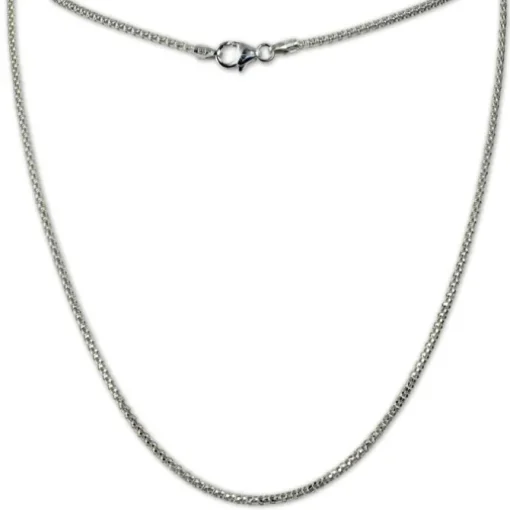 SilberDream Collier Himbeerkette 925er Silber Halskette 45cm Kette SDK22745J