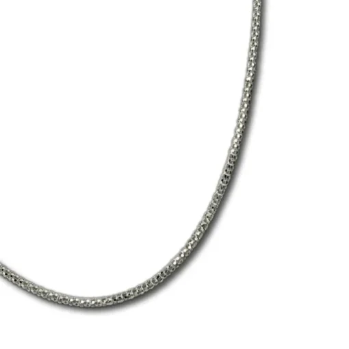 SilberDream Collier Himbeerkette 925er Silber Halskette 45cm Kette SDK22745J