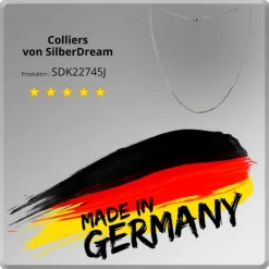SilberDream Collier Himbeerkette 925er Silber Halskette 45cm Kette SDK22745J