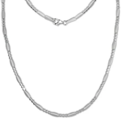 SilberDream Collier Kette Glamour 925er Silber 45,5cm Damen Kette SDK443J