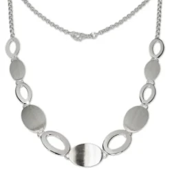 SilberDream Collier Kette Grazie 925 Vollsilber 45cm Halskette SDK408