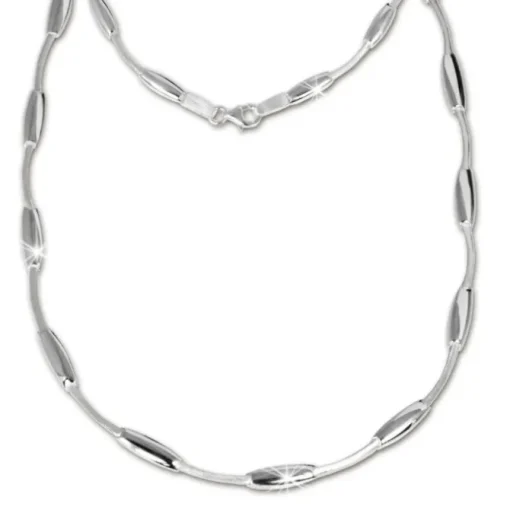 SilberDream Collier Kette Design 925 Silber 45cm Halskette SDK404
