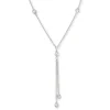 SilberDream Collier Kette Zirkonia weiß 925er Silber Damen 45cm SDK27845J
