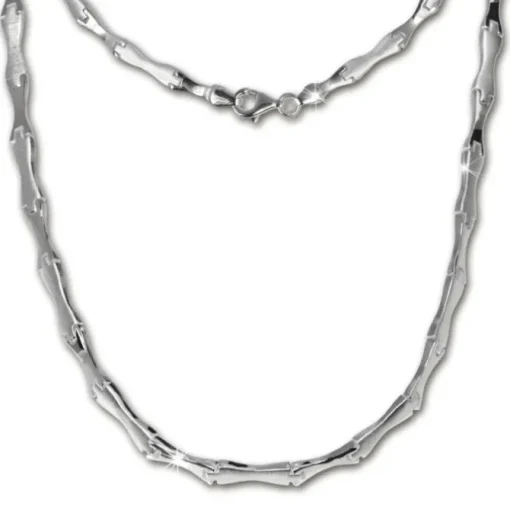 SilberDream Collier Kette Style 925 Silber 45,5cm Halskette SDK405