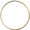 SilberDream Collier Kette Muster vergoldet und Silber 925er 45cm SDK22945T