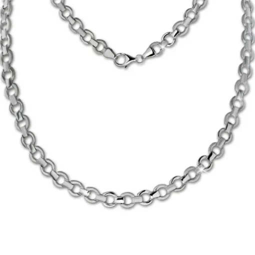 SilberDream Collier Kette rund 925 Silber 44cm Halskette SDK439J