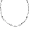 SilberDream Collier Kette Fantasie 925er Silber Zirkonia 45cm Damen SDK468W