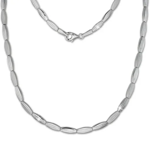 SilberDream Collier Kette Fantasie 925 Silber 44,5cm Halskette SDK441J