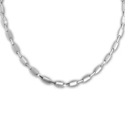 SilberDream Collier Kette Design 925 Silber 45cm Halskette Damen SDK469J
