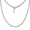 SilberDream Collier Kette Kugeln 925 Sterling Silber Damen 44cm-47cm SDK11045J