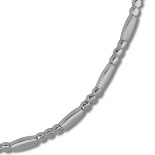 SilberDream Collier Kette Glamour 925er Silber 45,5cm Damen Kette SDK443J