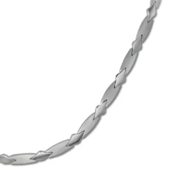 SilberDream Collier Kette Muster 925er Silber 45cm Damen Halskette SDK437J