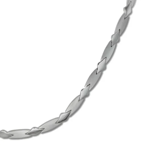 SilberDream Collier Kette Muster 925er Silber 45cm Damen Halskette SDK437J