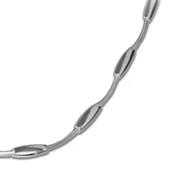 SilberDream Collier Kette Design 925 Silber 45cm Halskette SDK404