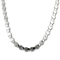 SilberDream Collier Kette Circles 925er Silber 44,5cm Damen Halskette SDK474J
