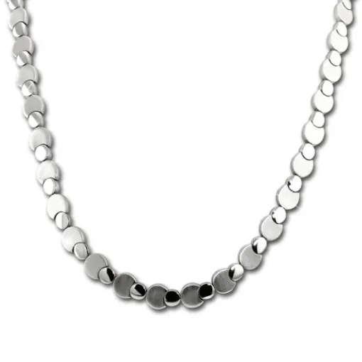 SilberDream Collier Kette Circles 925er Silber 44,5cm Damen Halskette SDK474J