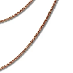 SilberDream Collier Kette Flügel rosevergoldet 925er Silber Damen 45cm SDK23445E