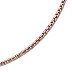 SilberDream Collier Kette Kugel Blumen rose 925 Silber Damen 45cm SDK24545E