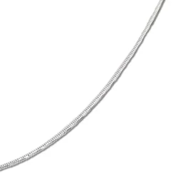 SilberDream Collier Kette Kugel Welle vergoldet 925 Silber Damen 45cm SDK24345Y